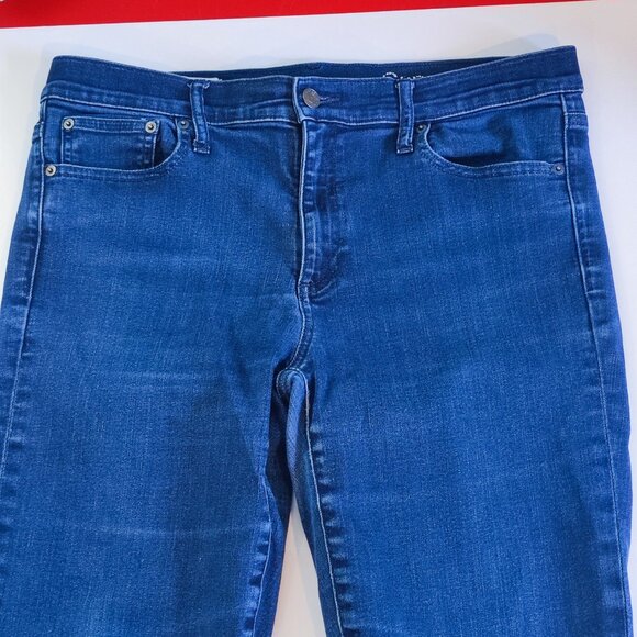 GAP Denim jeans resolution true skinny blue women's size 32 Regular - Picture 2 of 15